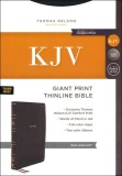 KJV Giant Print Black Leathersoft Thumb Index