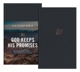 KJV Study Bible God Keeps His Promises Slate Leaf