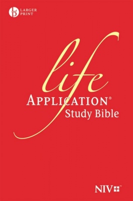 NIV Life Application Study Bible Larger Print