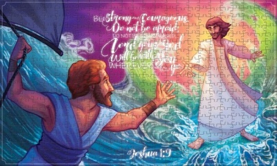 Jesus Walks on the Water 500 Piece Jigsaw