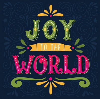 Joy to the World Christmas Cards - Pack of 5