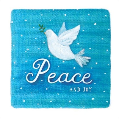 Peace and Joy Dove Christmas Cards Pack of 5