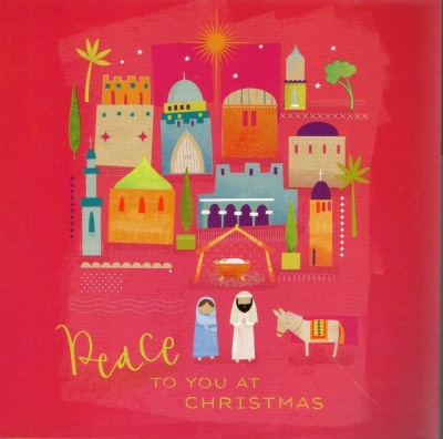 Peace to you at Christmas Christmas Cards - Pack of 5