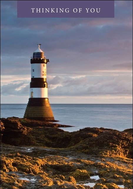 Thinking of You - Greetings Card (Lighthouse)